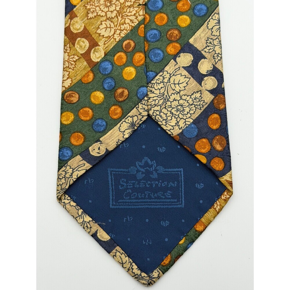 Givenchy Essentials Couture Necktie Men's Abstract Geometric Print Silk Tie - Picture 8 of 13